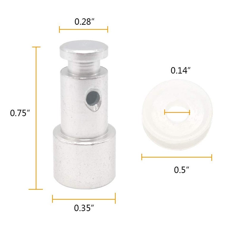 APUXON 2Pack Universal Replacement Silicone Gaskets and Float Valve for 5  6or 8 Quart Pressure Cooker Models  Such as XL  YBD60-100  PPC780  PPC770 and PPC790 - Image 2